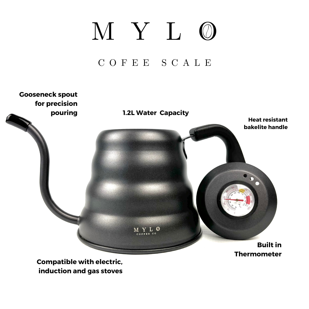 Mylo Swan Kettle with Thermometer